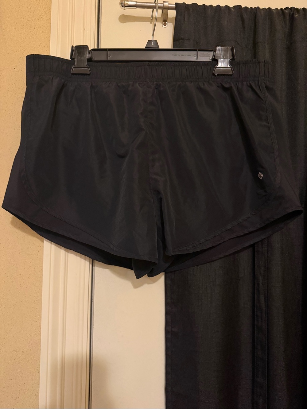 Antonio Melani black athletic shorts